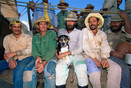 Cuba Villa Clara Prov. Trabajadores with dog
