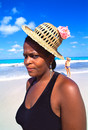 Cuba Varadero 'woman with hat'