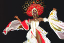 Cuba Santiago de Cuba 'Tropicana dancer'