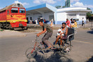 Cuba Camaguey  'bici taxi for people transport'