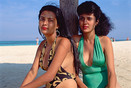 Cuba Playa Guardalavaca 'sisters at the beach'
