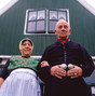 Urk 1984 a couple in traditional costumes