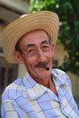 Cuba Pinar del Rio Prov. 'portrait of a tobacco farmer'