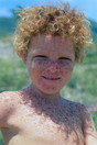 Cuba Santiago de Cuba 'freckled boy'