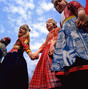 Marken Children in Sunday costumes photographed in 80's
