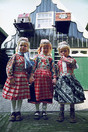 Marken 70's. Children in Whitsun dress.