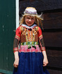 Marken 80's. Mari Moenis in Whitsunday costume.