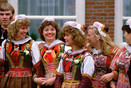Marken c.1990  Friends of the bride in special costumes