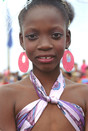 carnival Cuba Havana c.2000 'portrait of a young girl'