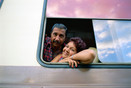 Cuba Camaguey Prov. 'a pretty train couple'