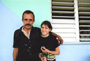 Cuba Sancti Spiritus Prov. Mayajigua 'couple with dog'