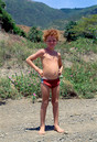 Cuba Santiago de Cuba Prov. 'red-haired freckled boy'