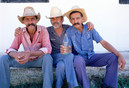 Cuba Villa Clara Province 'men with bottle'