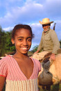Cuba Sancti Spiritus Prov. Caracusey 'girl with cowboy'