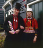 Marken 1985  Cees and Trijntje van Altena in wedding costume