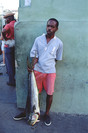 Cuba Santiago de Cuba  'man with fish'