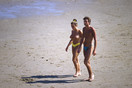 Scheveningen 1986 Topless seaside visitors