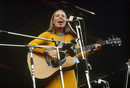 Joni Mitchell at the Isle of Wight festival 1970