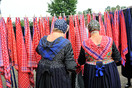 Staphorst 2011. 'a view before the dress auction in Museum Staphorst'
