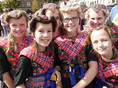 The Hague Schoolgirls from Staphorst during Prinsjesdag 2017