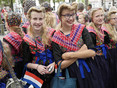 The Hague Prinsjesdag 2016  'schoolgirls from Staphorst'