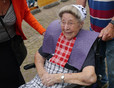 Spakenburg 2014 Woman in wheelchair