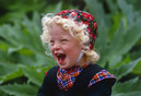 Staphorst 1989  'a funny child in traditional costume'