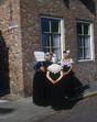 Zeeland Biggekerke 1984 'women in traditional costumes of Walcheren'