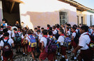 Cuba Trinidad 'start of the school day'