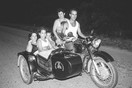 Cuba Pinar del Rio Province 'whole family on a motorbike'
