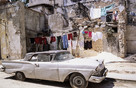 Cuba Havana  'an old American car in Habana Vieja'