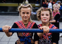 Staphorst 1980s 'schoolgirls in traditional costume'